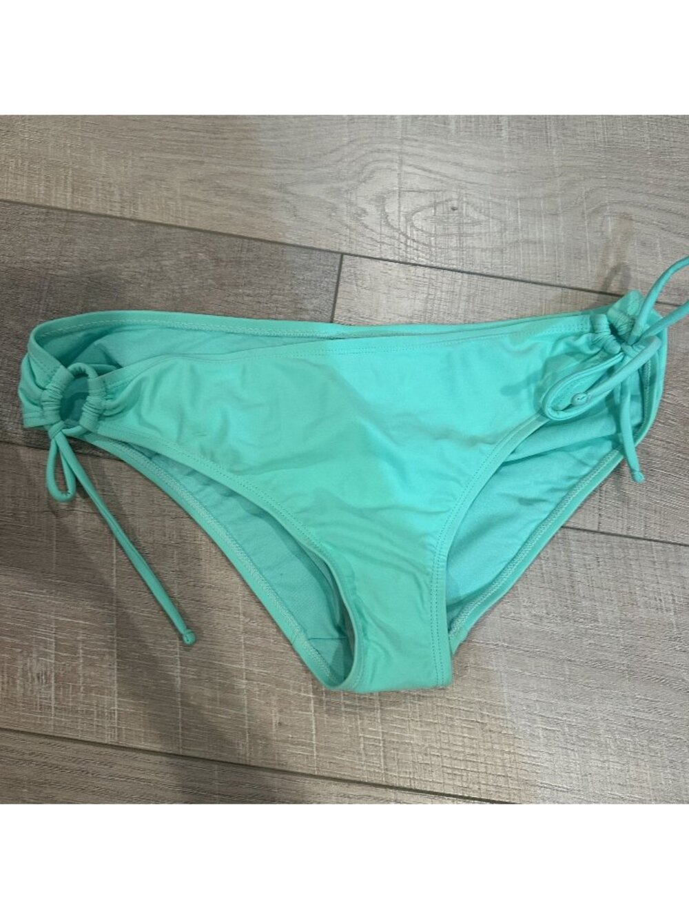 TAHITI WOMENS LARGE TEAL GREEN BIKINI BOTTOMS SWIM